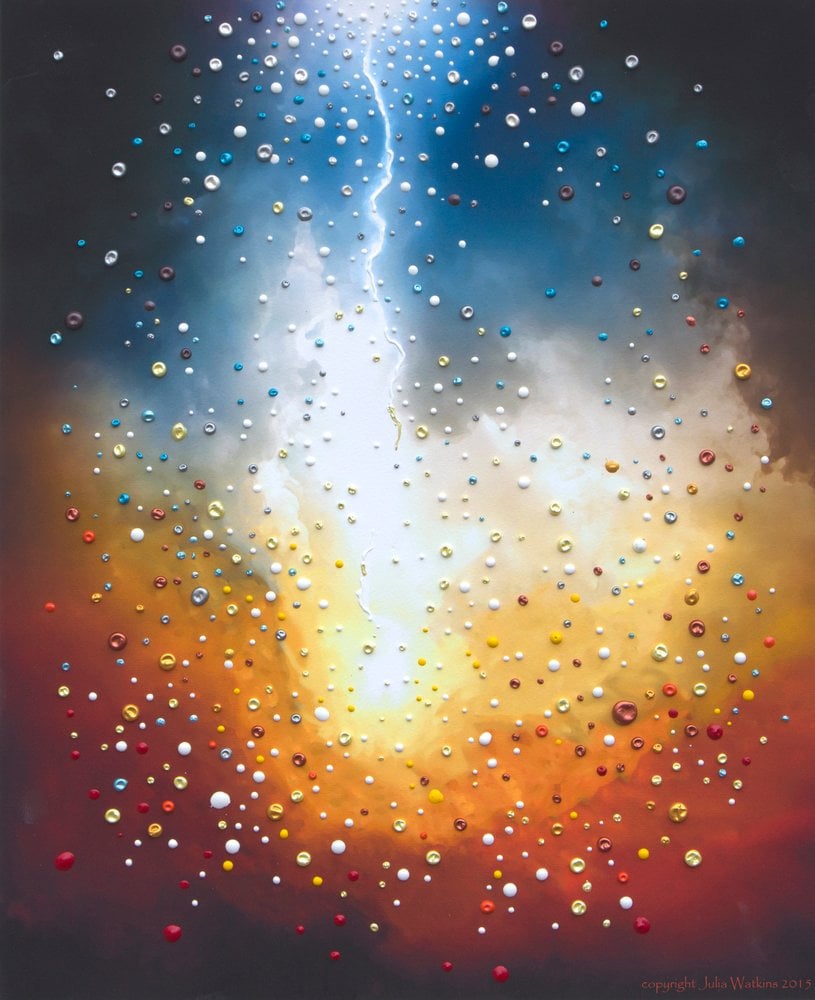 Image of The Creation Divine Energy Painting - Giclee Print