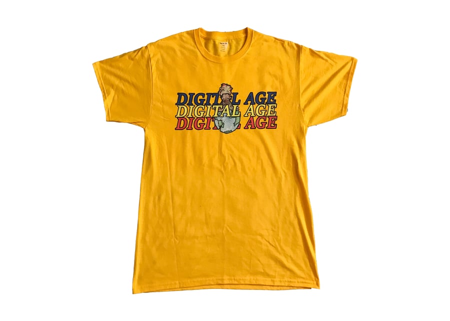 Image of T-Shirt - Goldenrod/Multicolor