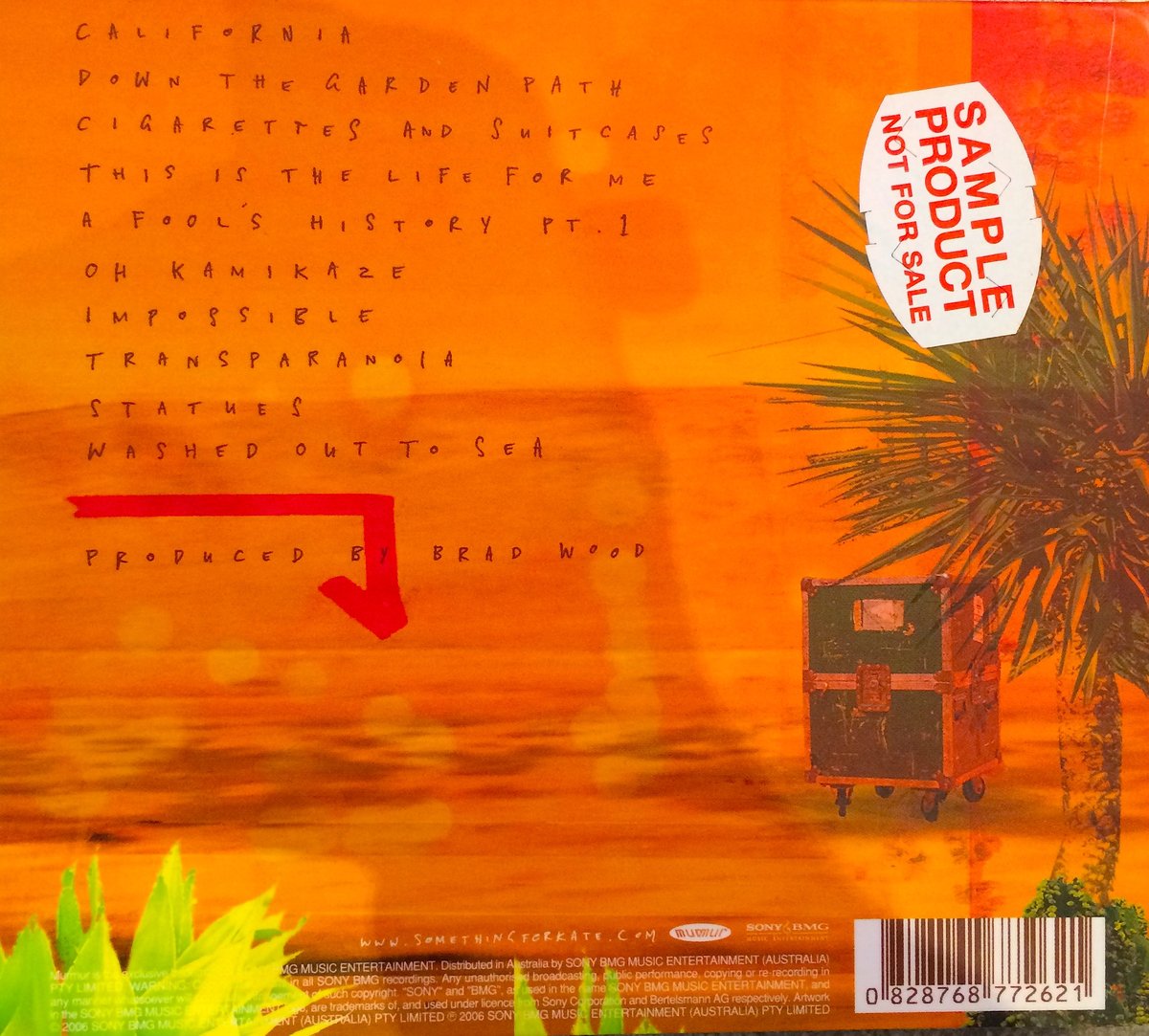 Image of Something for Kate - 'Desert Lights' 2XCD Limited Edition Digi pak Original 
