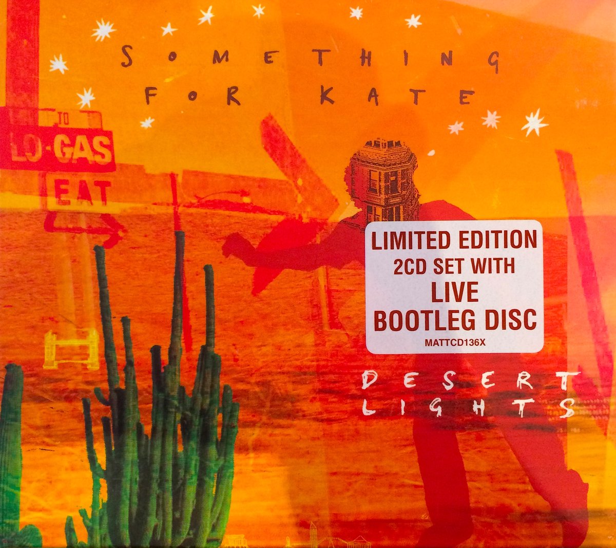 Image of Something for Kate - 'Desert Lights' 2XCD Limited Edition Digi pak Original 