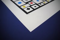 Image 2 of 'Spots and Dots' - A3 - 4 colour Screenprint on White cartridge