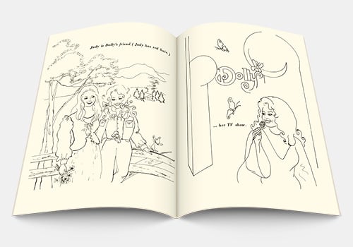 Image of Dolly Parton Coloring Book