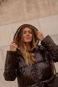 Image 3 of Coat Naidine Black/Stick