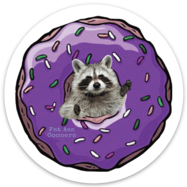 Image of Stubborn Jeff Donut Sticker 