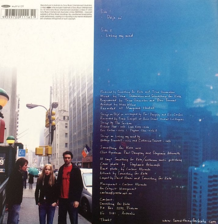 Image of Something for Kate - ' Deja vu' CD single Original