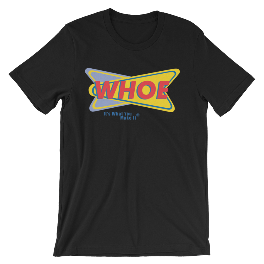 Image of WHOE® America's Favorite Homecoming Shirt (Black or White)