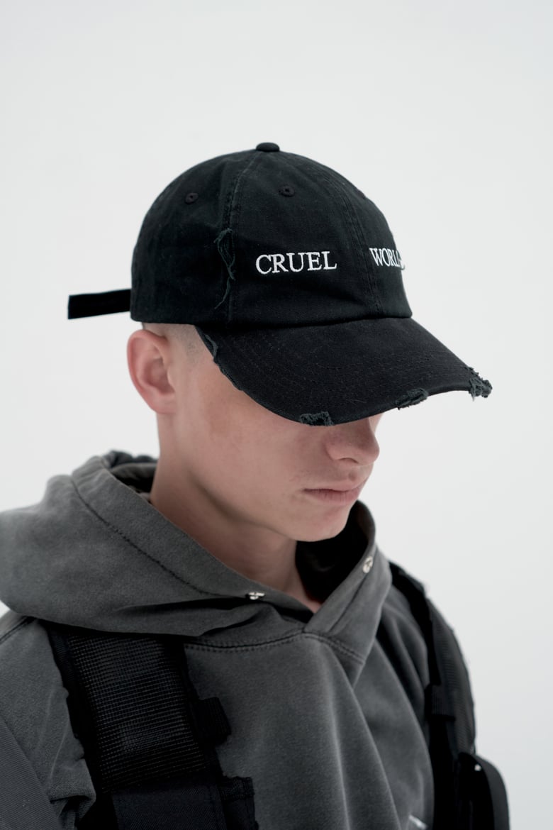 Image of "CRUEL WORLD" Hat