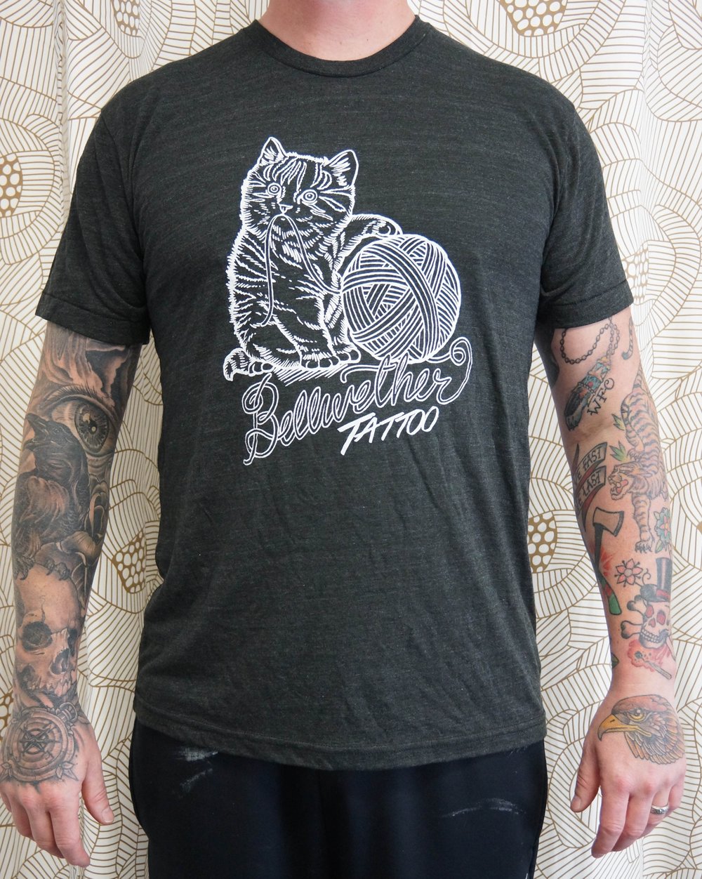 Bellwether Unisex Kitty Crew Neck