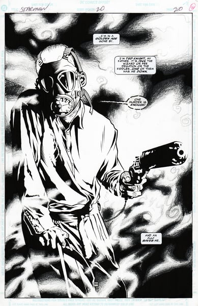 Image of Starman #20, Page 20 Full-Page Splash — "Sand & Stars"