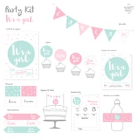 Image 1 of Party Kit Baby Shower Impreso