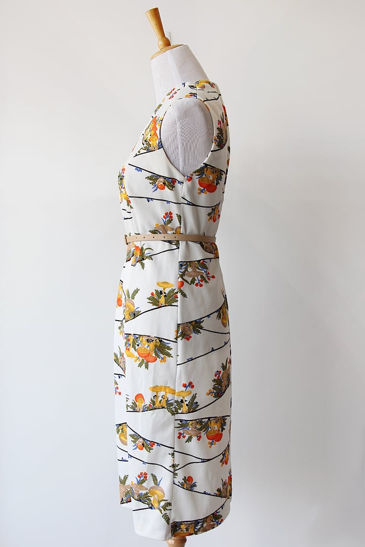 PicnicSunday Vintage — SOLD Enchanted Mushroom Forest Dress