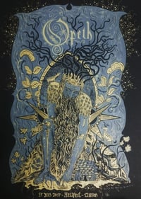 OPETH (Hellfest 2017) screenprinted poster