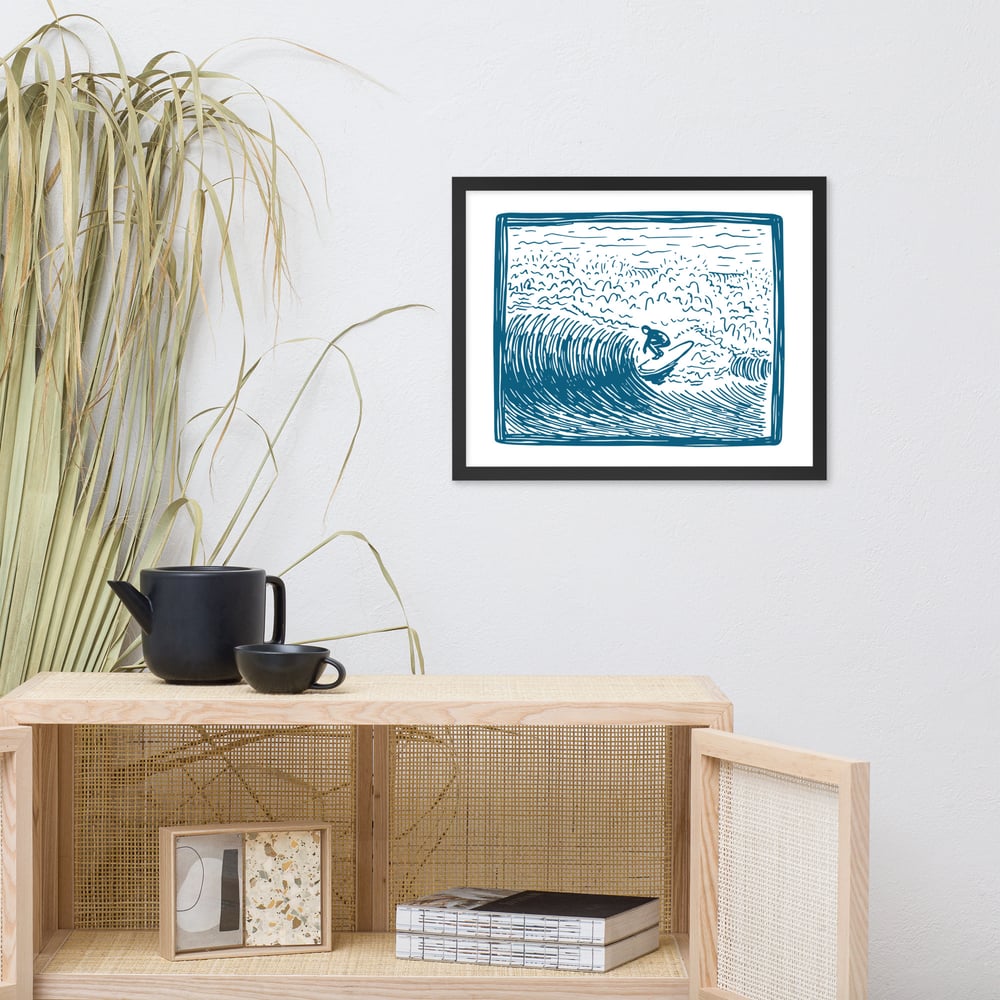 Surf Print - Framed