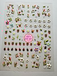 Strawberry stickers 