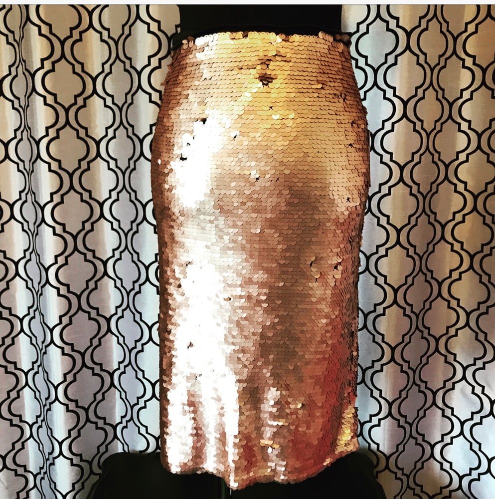 Image of Eloquii Sequin Skirt (SZ 18/20)