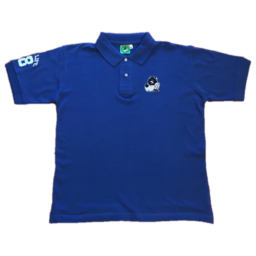 Image of Loudlife Louie Polo (Royal/white)