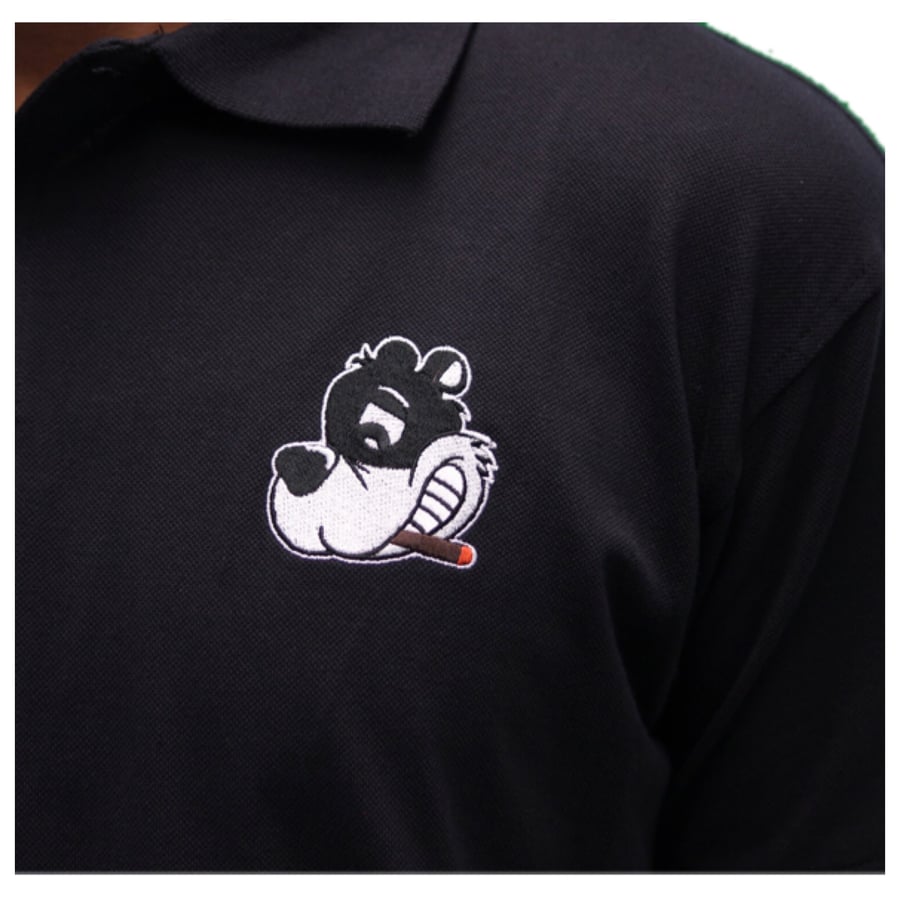 Image of Loudlife Louie Polo (Black/Red)