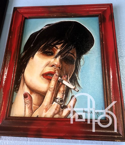 Image of Original Brody Dalle oil painting