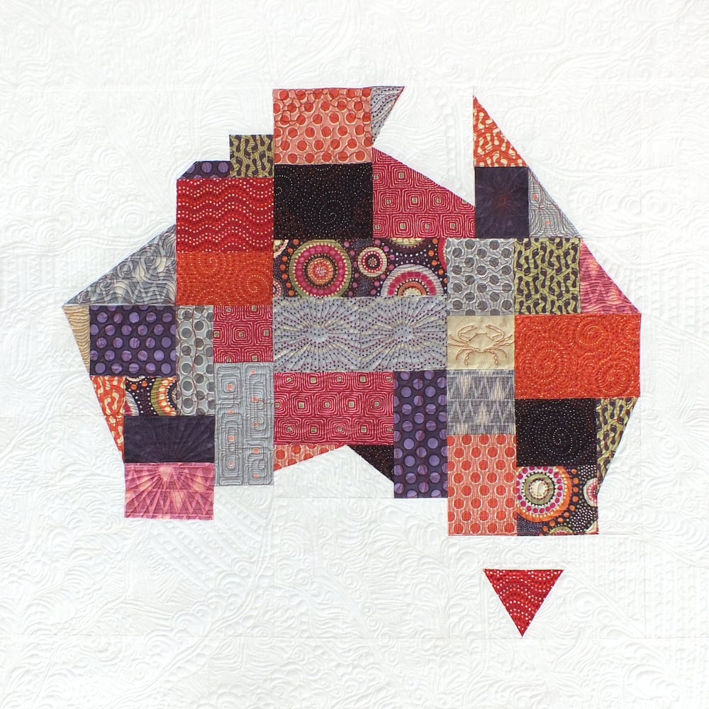 Australia Quilt PDF Pattern She Quilts Alot