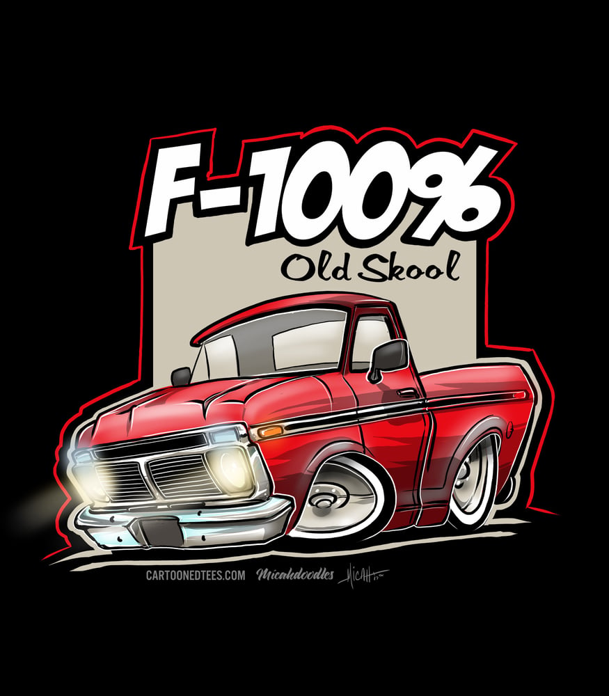 Image of '74 F100% RED