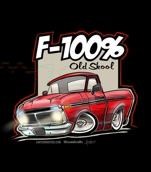 Image of '74 F100% RED