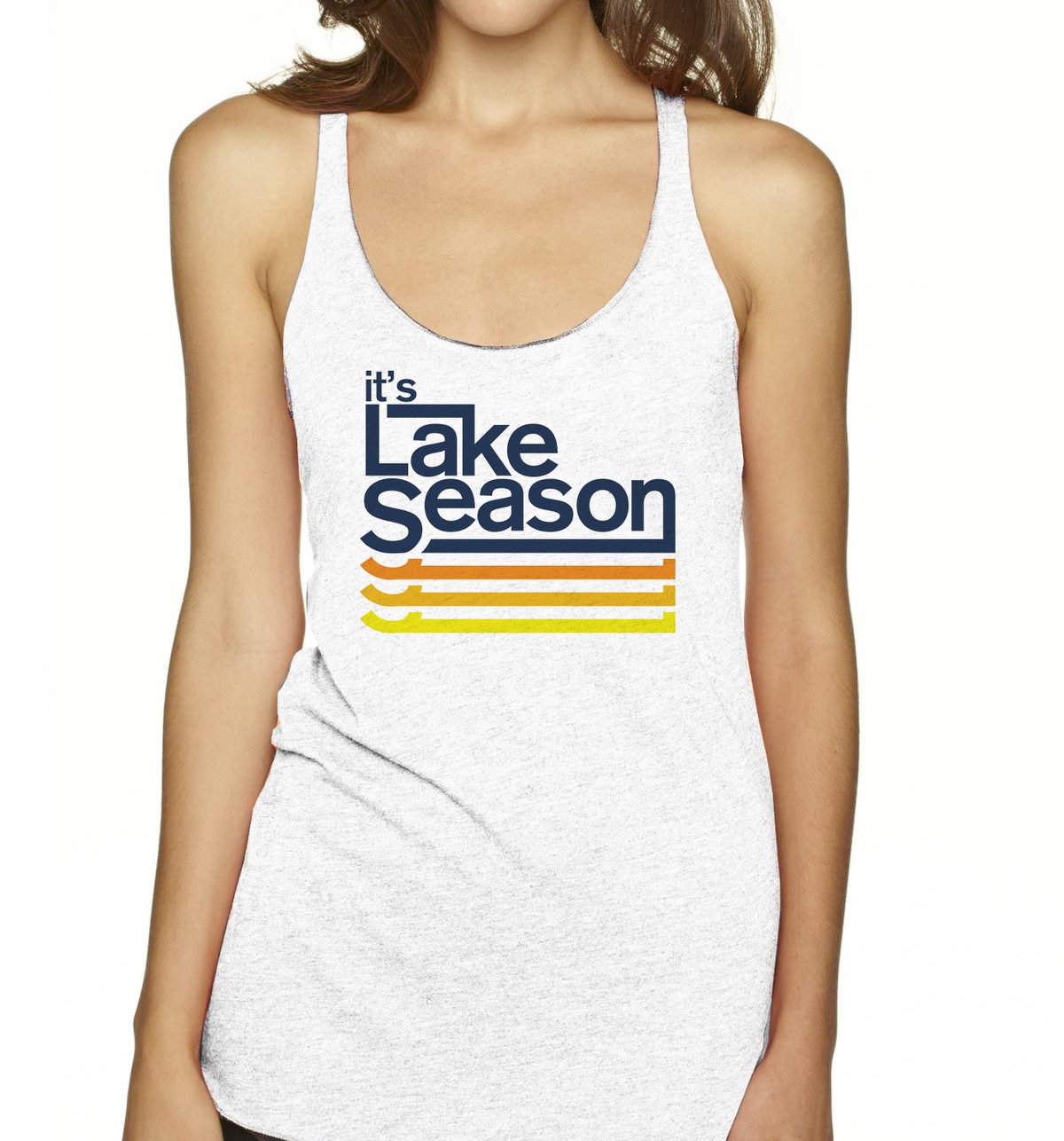 Image of It's Lake Season (Orange) Tank