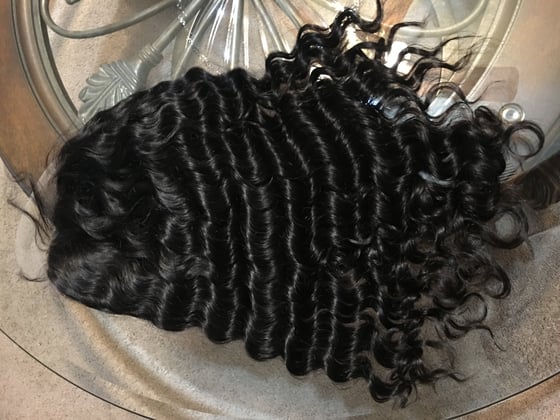 Image of 100% VIRGIN INDIAN FRONT LACE WIGS 