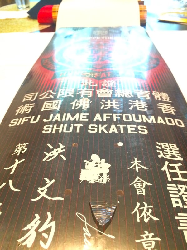 Image of SIFU JAIME AFFOUMADO SHUT SKATES BOARD