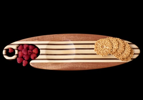 Image of Special Edition Exotic Wood Artisan Serving Board 