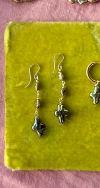 Image 1 of Hunter drop earrings 