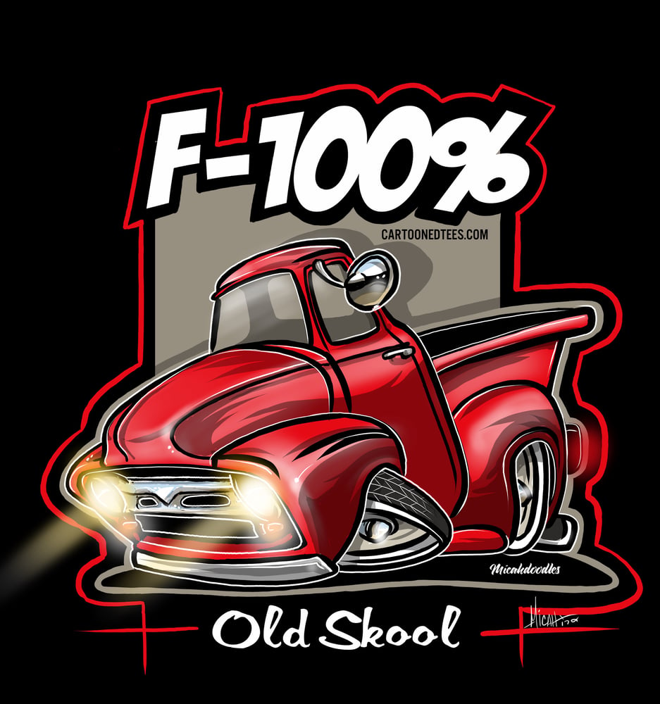Image of '56 F100% Red