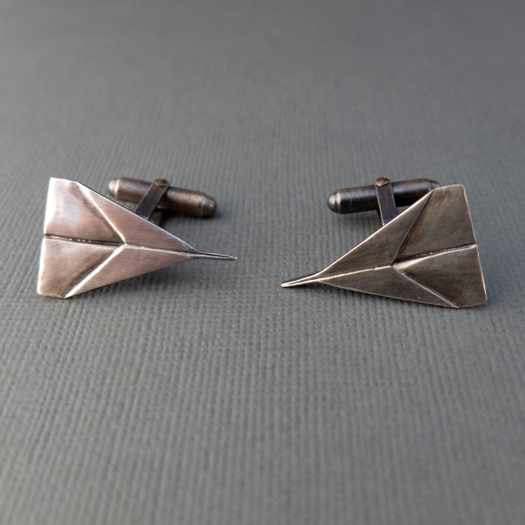 Image of Paper Dart Cufflinks