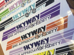 Image of Skyway Appreciation 10 Sticker Sheet