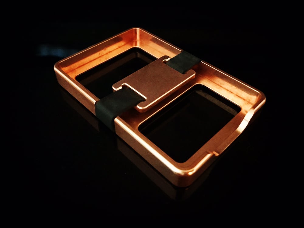 Image of Copper Bux Box with Copper Buckle