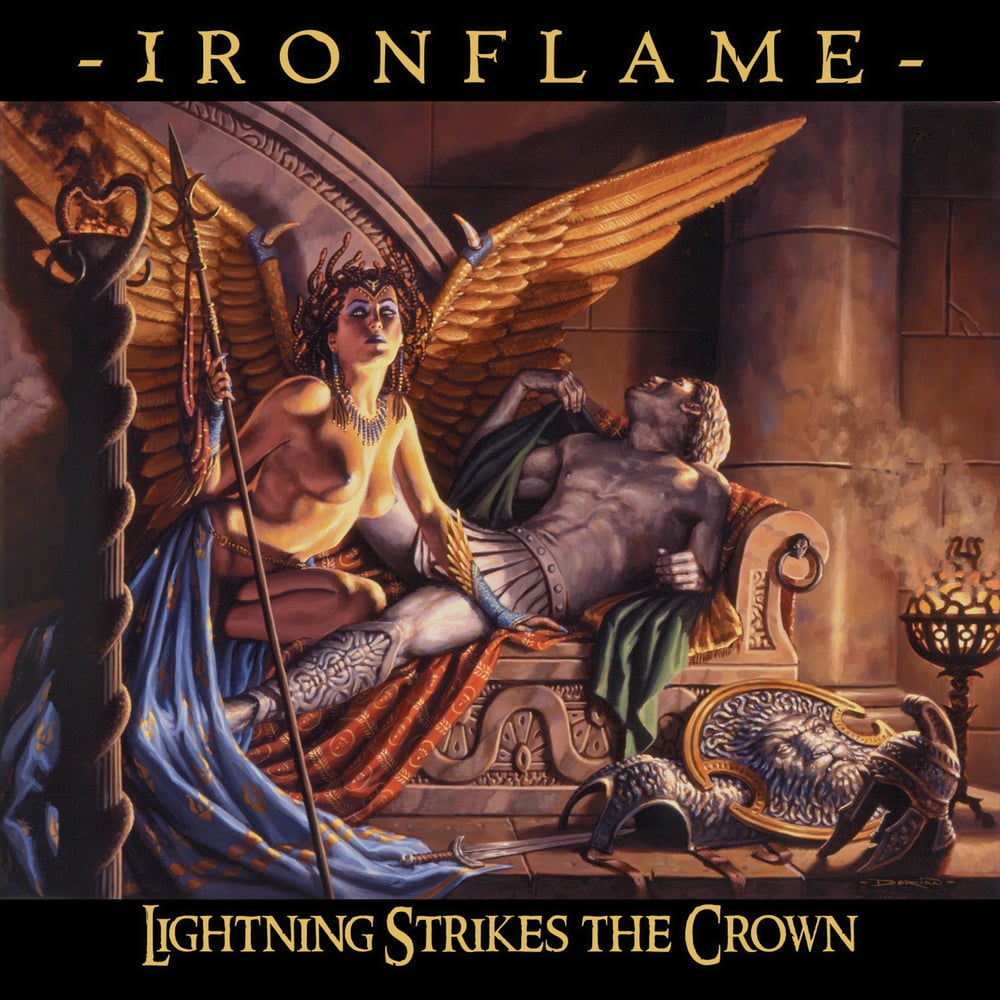 Image of IRONFLAME - Lightning Strikes The Crown