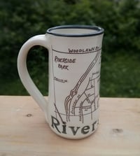 Image 1 of 'Riverside Park' mug CUSTOM ORDER (2 weeks for completion)
