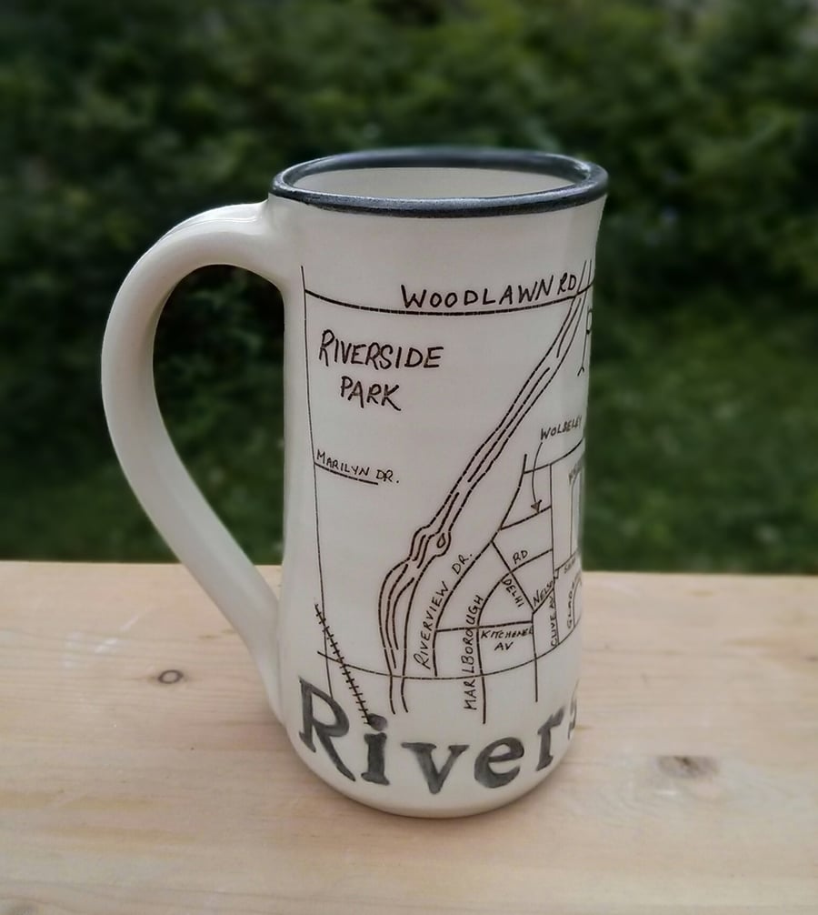Image of Guelph Inspired 'Riverside Park' mug by Bunny Safari