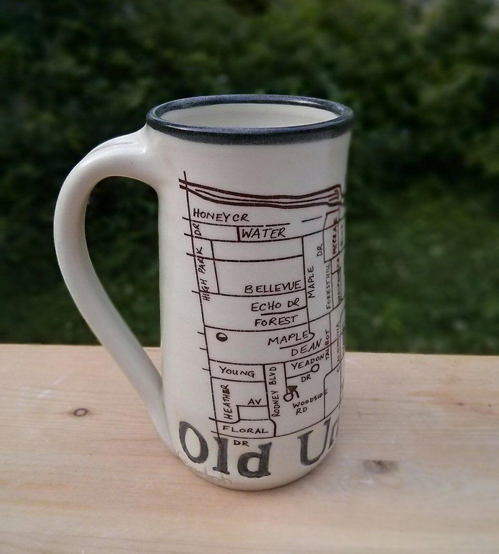 Image of Guelph Inspired 'Old University' mug by Bunny Safari