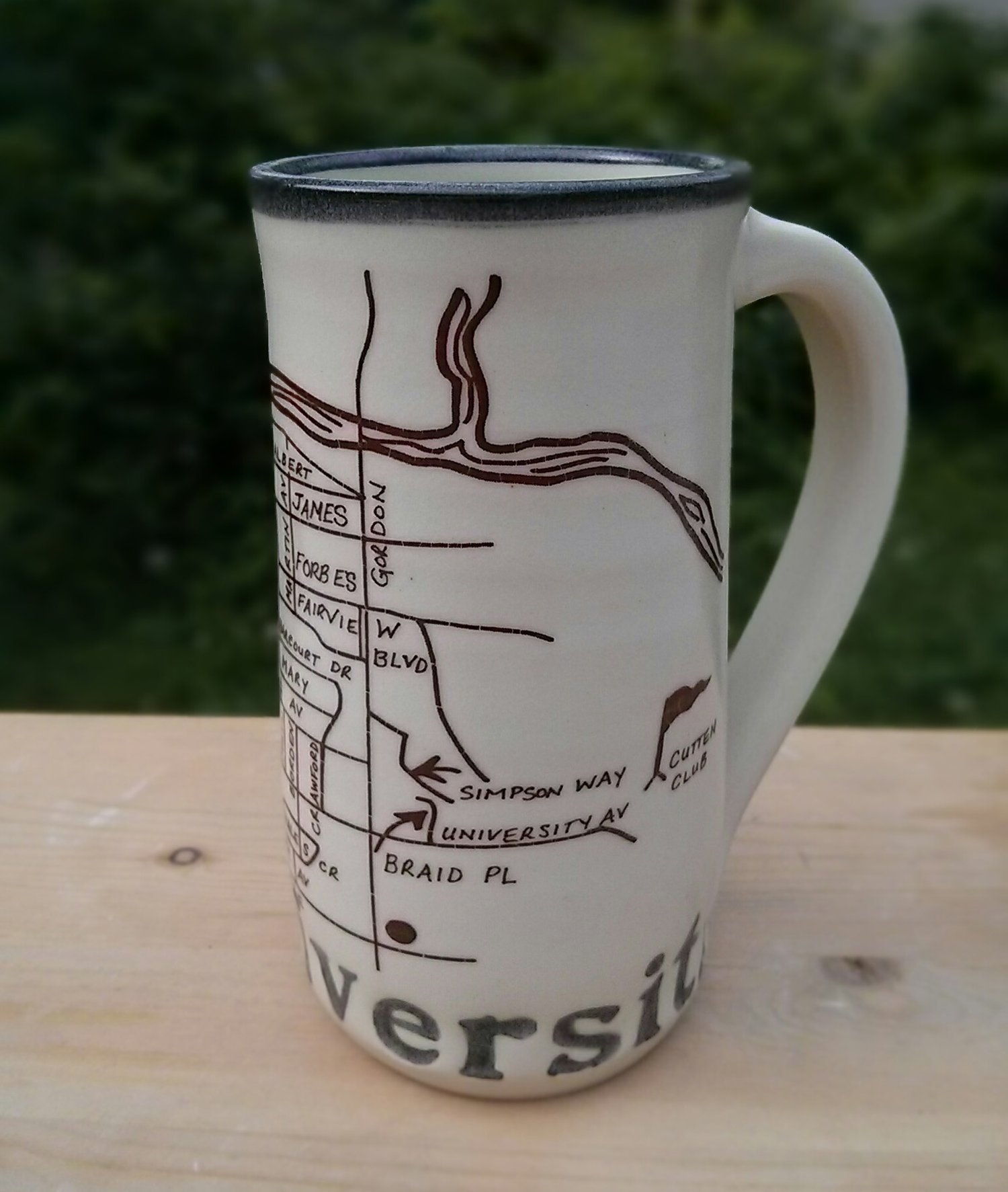 Image of Guelph Inspired 'Old University' mug by Bunny Safari