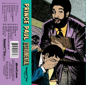 Image of PRINCE PAUL "ITSTRUMENTAL" Limited Edition Cassette