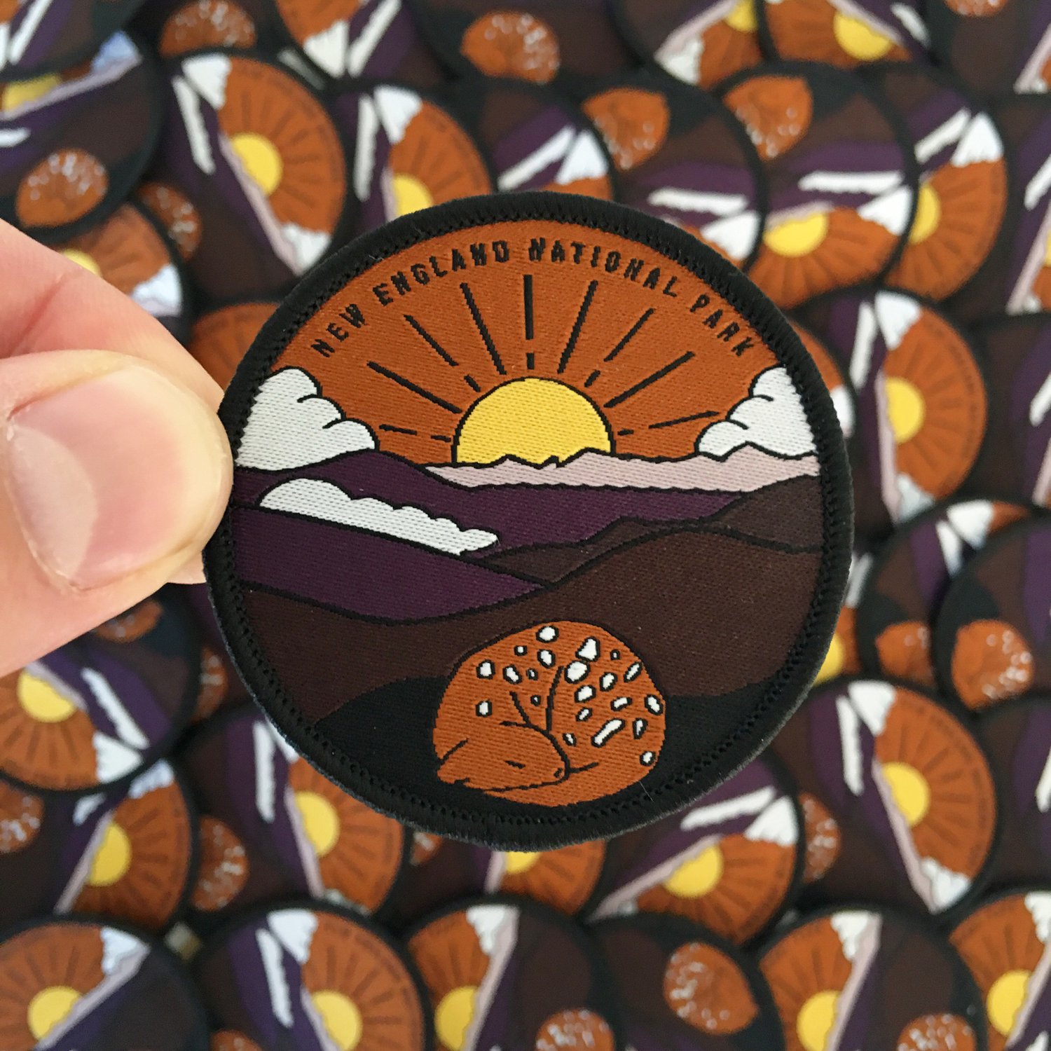 Image of New England National Park - Embroidered Patch