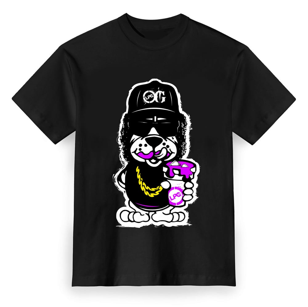 Image of SRUP PUPPY TEE / BLACK