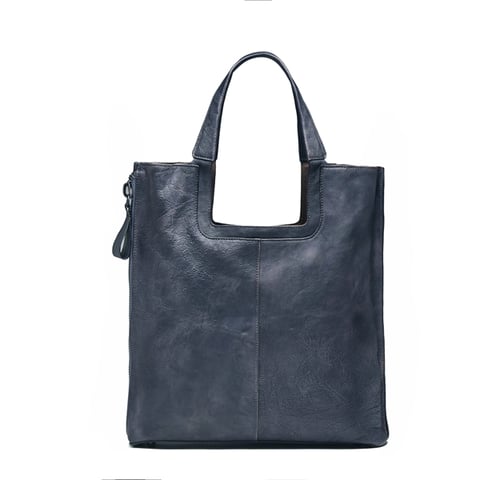 Image of Handmade Full Grain Leather Tote Bag, Women Handbag, Designer Handbag F66