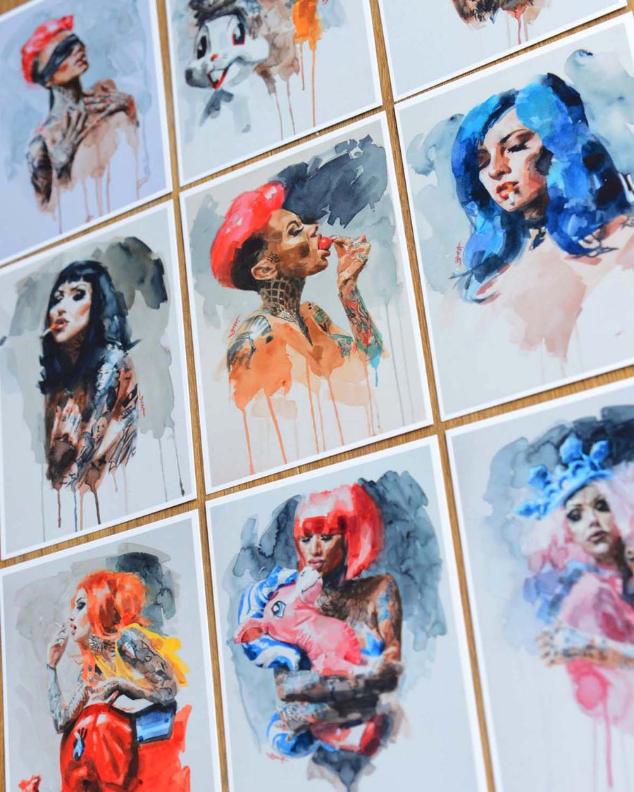 Chris Guest Print Store — Art Cards