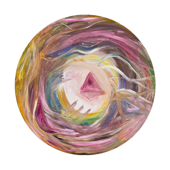 Image of Crystal Mandala Print