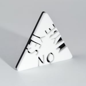 Image of Yes No Maybe Brooch