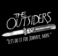 Image 1 of The Outsiders "Let's Do It For Johnny, Man." T shirts