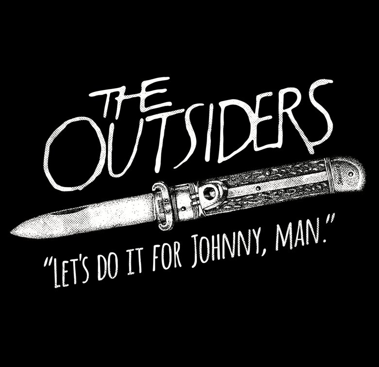 Image of The Outsiders "Let's Do It For Johnny, Man." T shirts