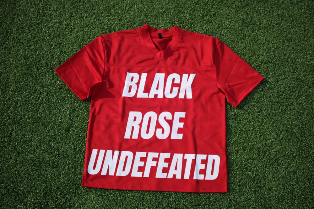 Image of Black rose practice jersey (RED)
