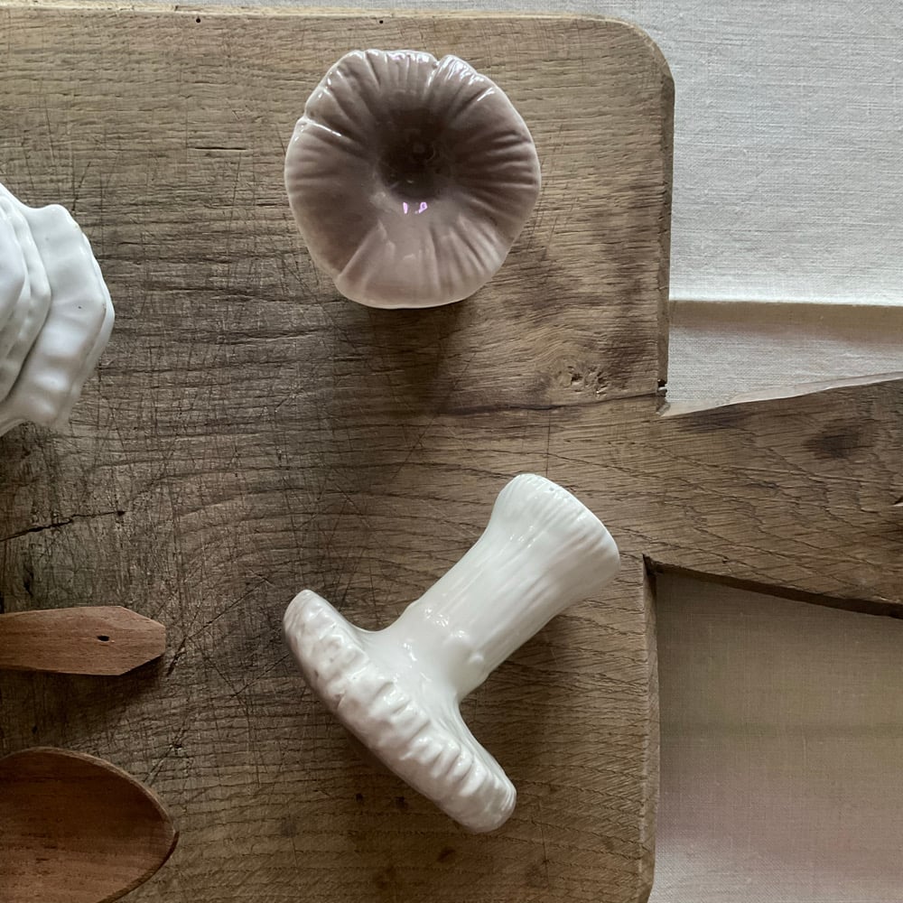 Image of Ceramic Mushrooms pair no.2